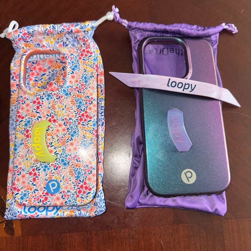Loopy Case Floral and Iridescent Phone Cases